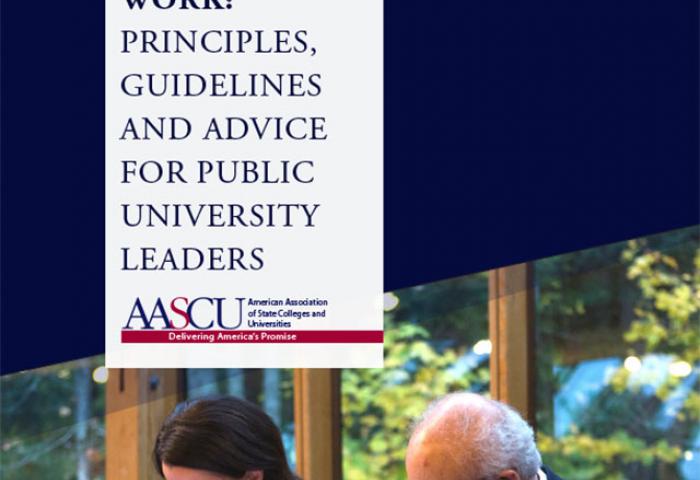 AASCU partnerships cover