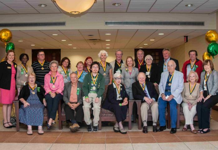 Group of alumni at first ever NJCU day