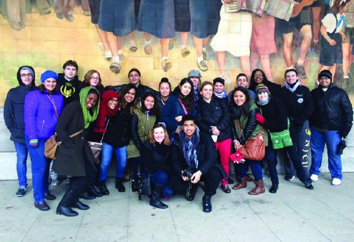 Group of NJCU students abroad