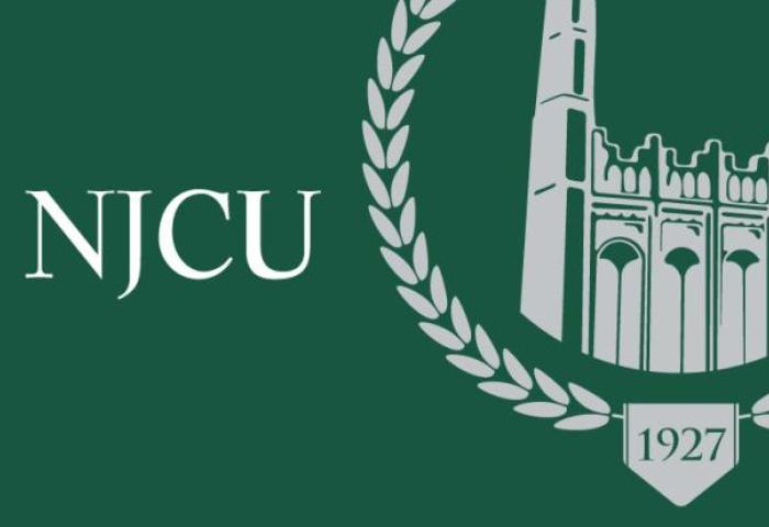 NJCU logo with a partial image of the 1927 seal