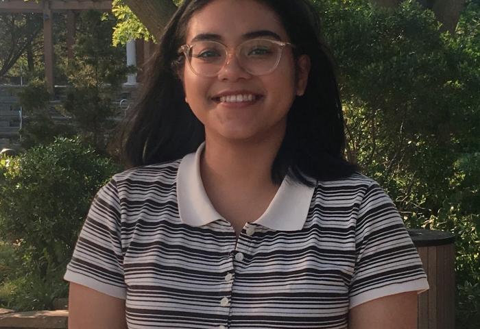 Monica Sarmiento, Editor-in-Chief of The Gothic Times, won an Honorable Mention in the “Iron Reporter Contest” hosted by the College Media Association 