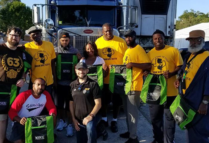 Volunteers join NJCU in efforts to get supplies to victims of Hurricane Harvey in Houston