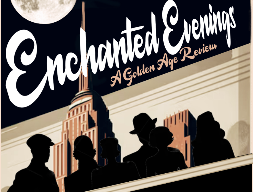 ENCHANTED EVENING POSTER WITH TEXT