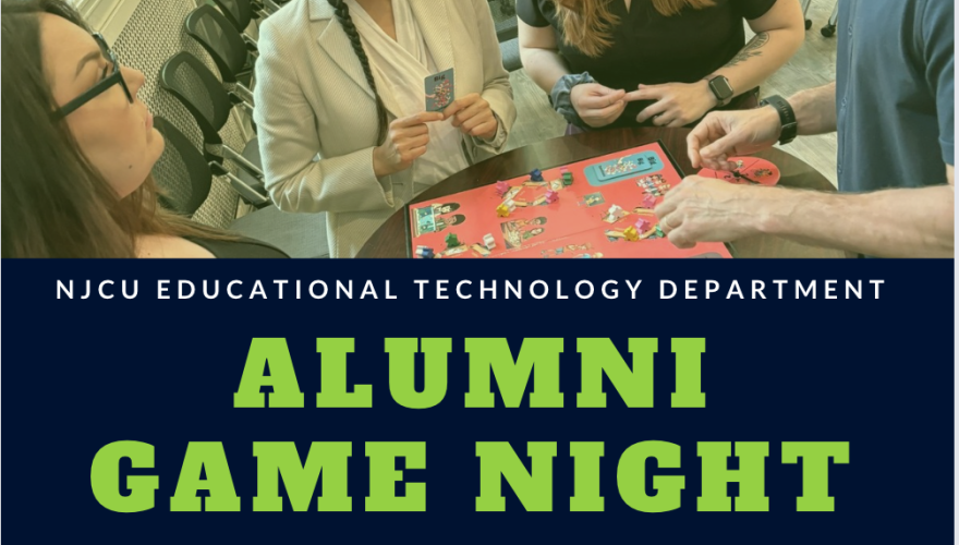Ed Tech Alumni Game Night Graphic