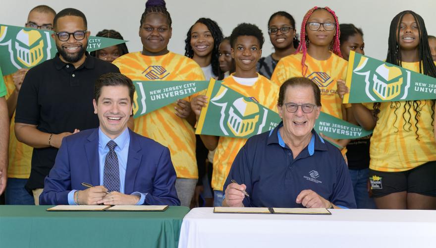 NJCU and Boys and Girls Club of Hudson County partner to provide underserved students access to higher education opportunities