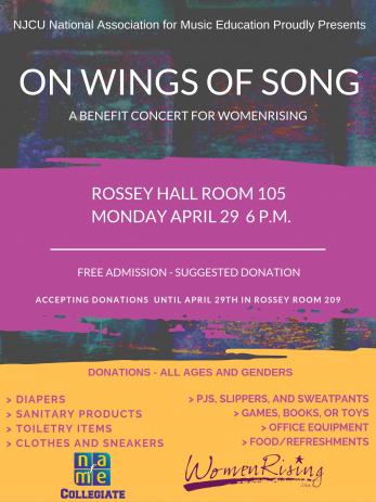 On Wings Of Song A Benefit Concert For Womenrising New